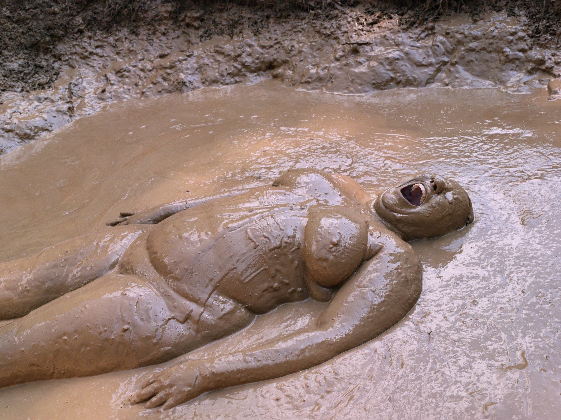 LUCAS FOGLIARachel Mud Bathing, Virginia, 2009