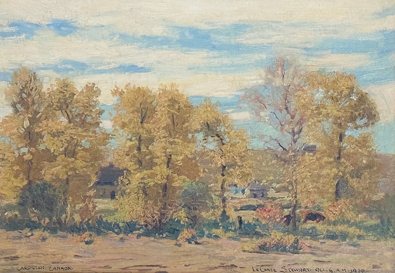 LeConte Stewart, Utah landscape artist, Utah artist