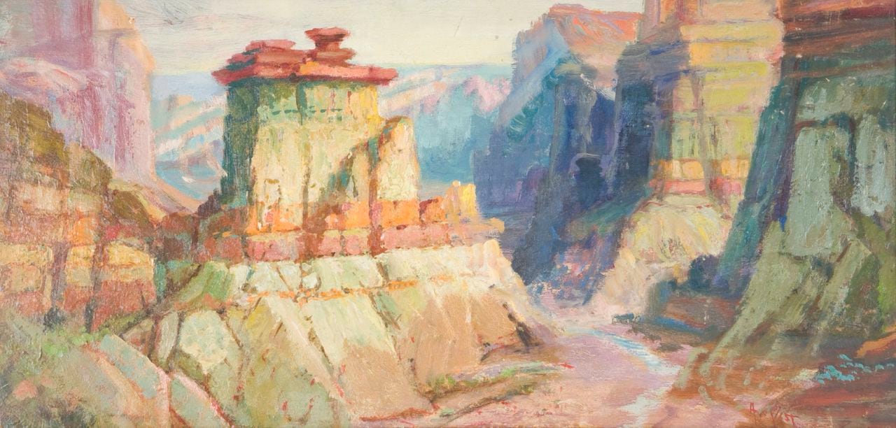 Arthur William Best, grand canyon, utah art