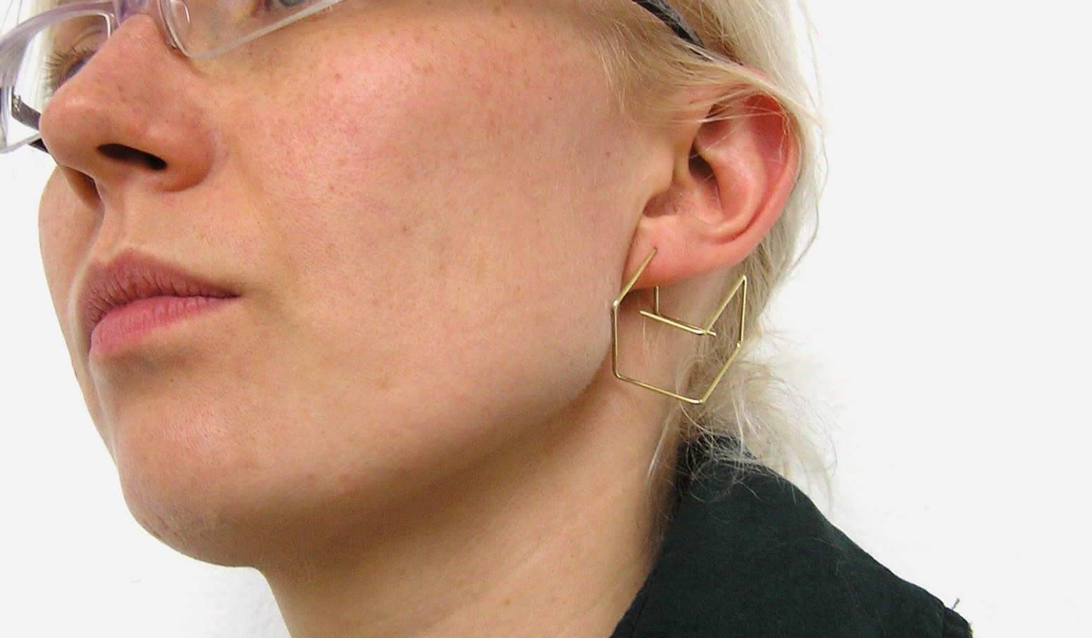 Jiro Kamata Cubes earrings gold