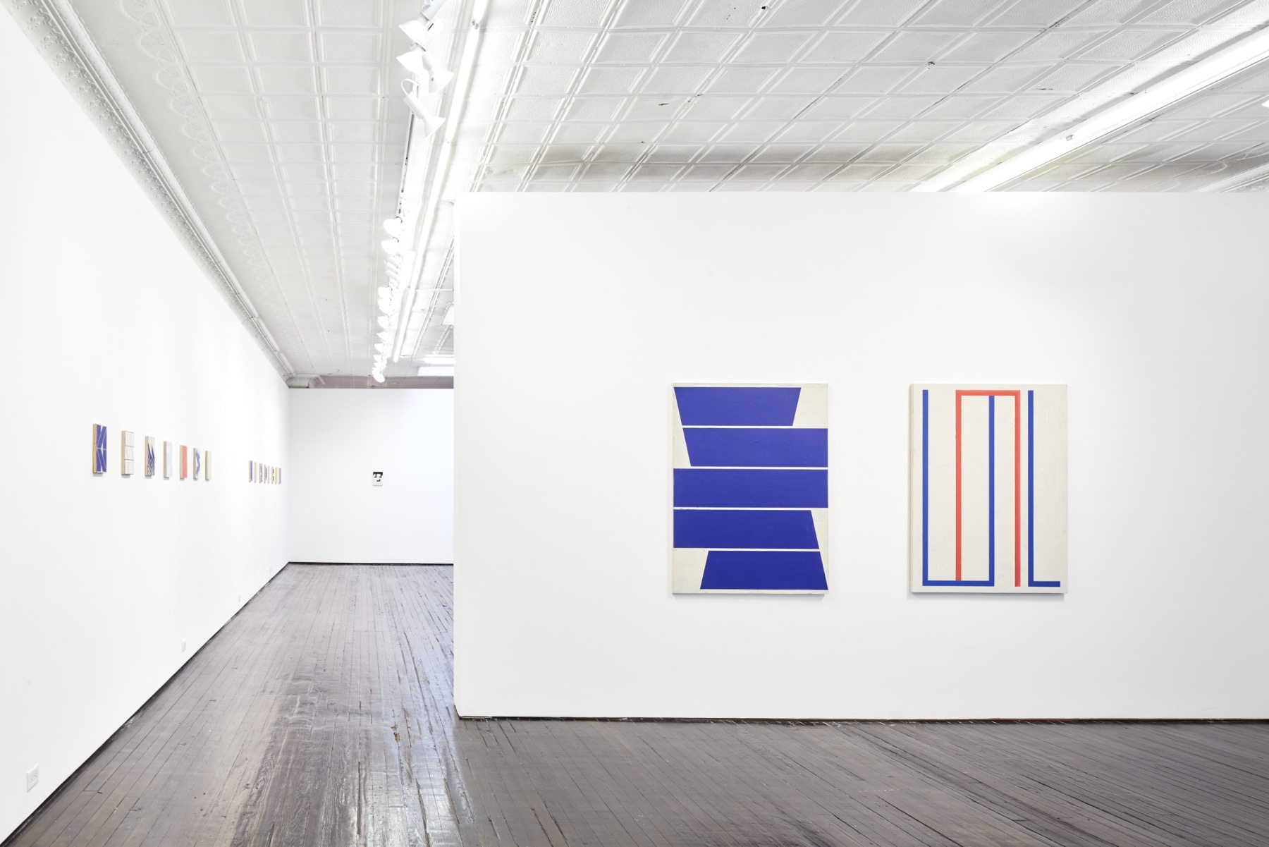 Gallery view of Alain Biltereyst works, large and small