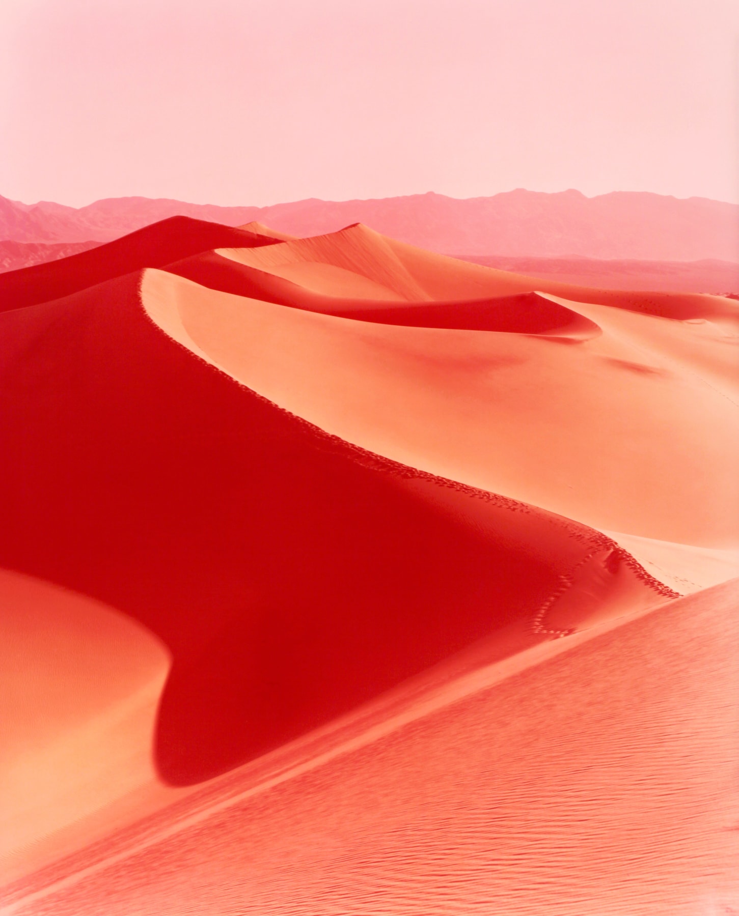 David Benjamin Sherry's 'Sunrise on Mesquite Flat Dunes, Death Valley, California'
