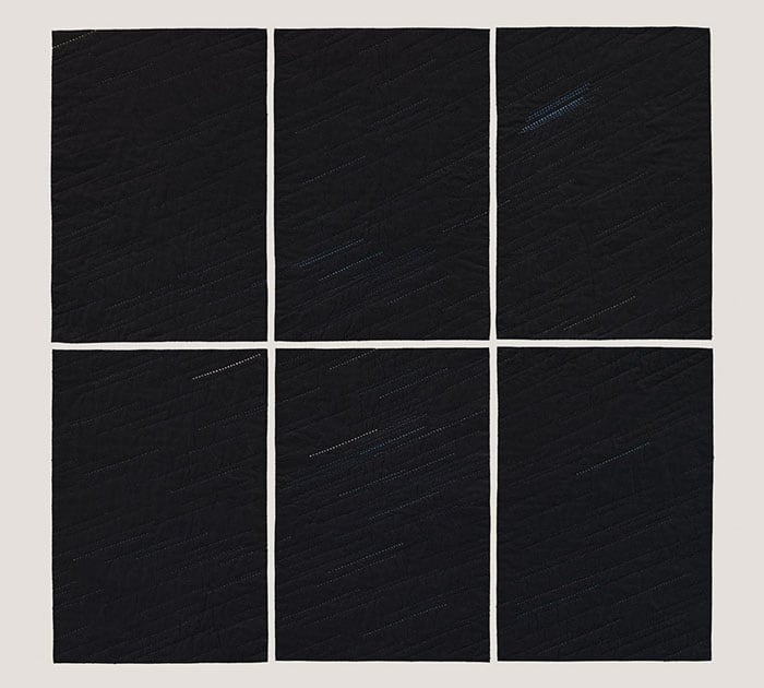 Starry view, six panel work