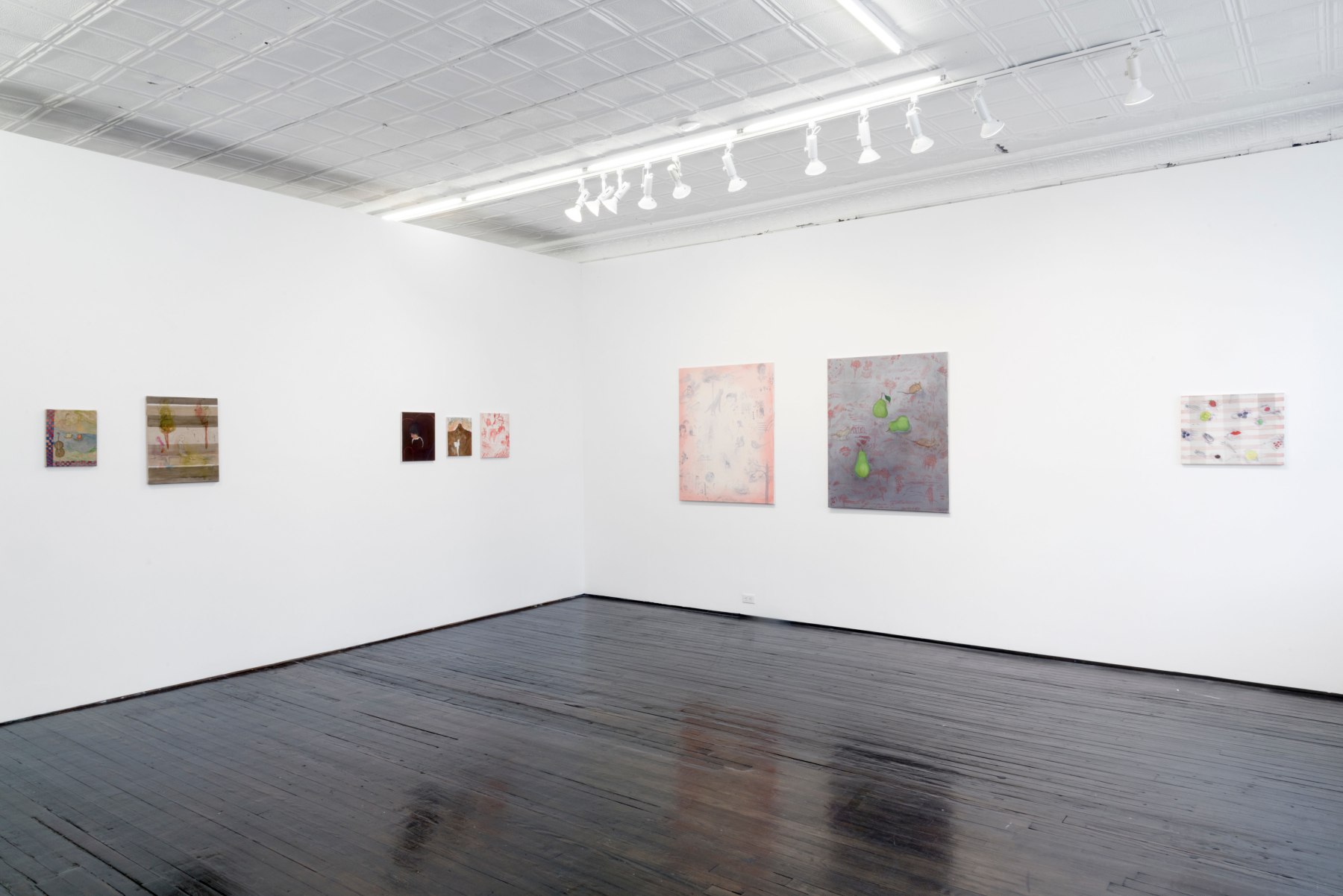 Installation view of&nbsp;on the phone
