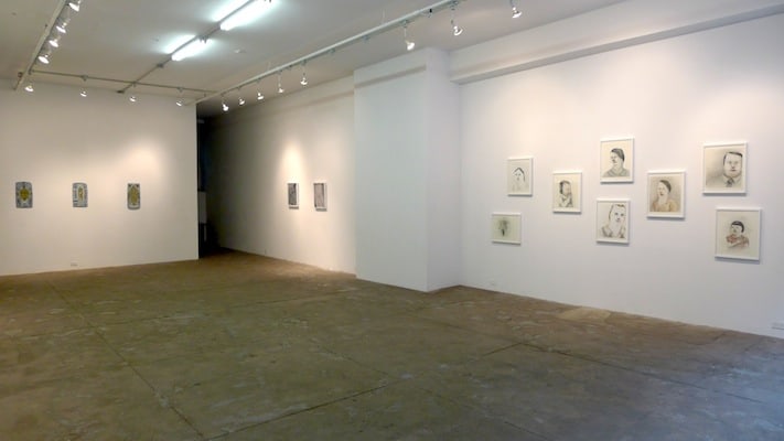 Installation view from group show