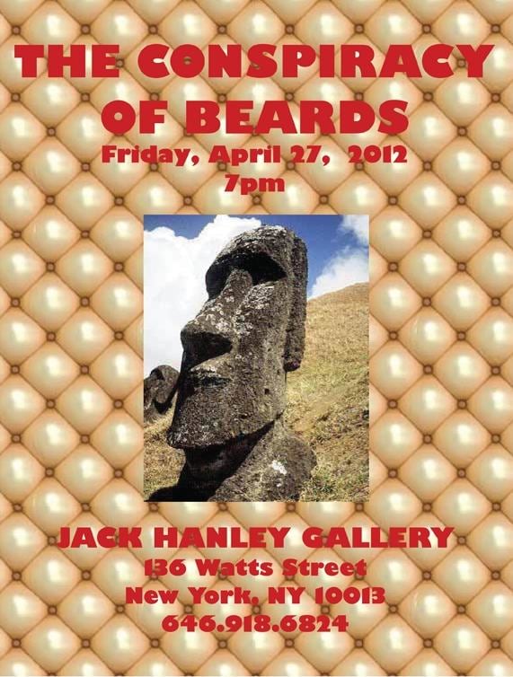 Poster for conspiracy of beards event
