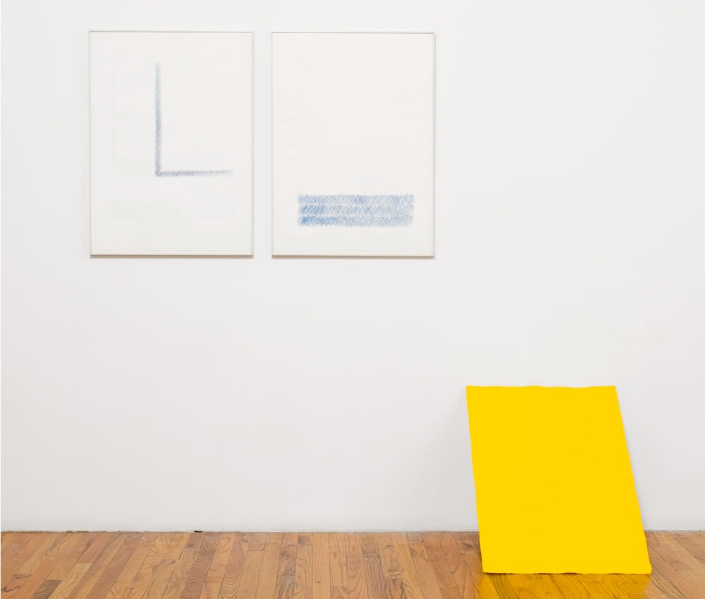 Richard Tuttle In Praise of Historical Determinism I, II, III, 1974 Suite of three color lithographs 30 x 22 in. / 50.8 x 55.9 cm. each Edition of 50