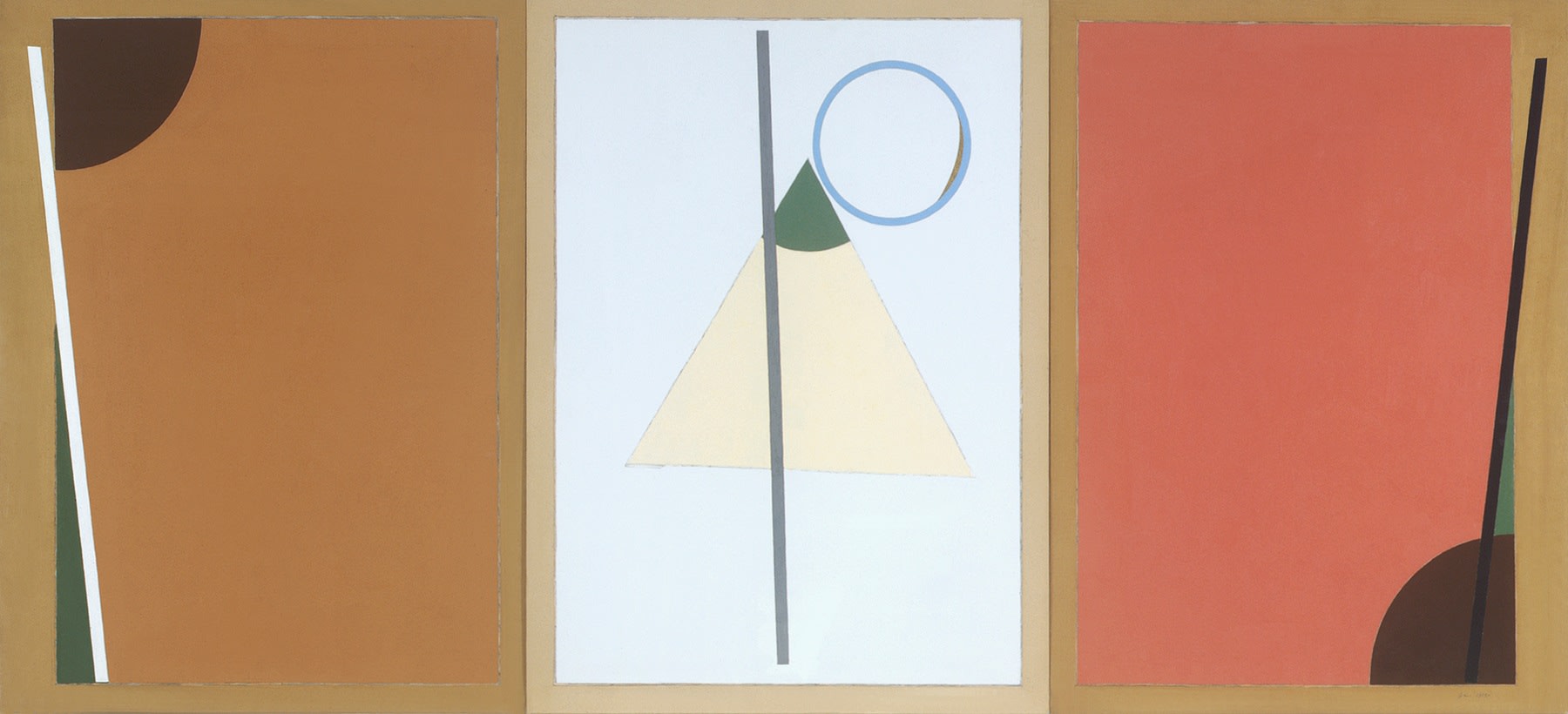 Eduard Steinberg, Composition May Paris Triptych, 1993