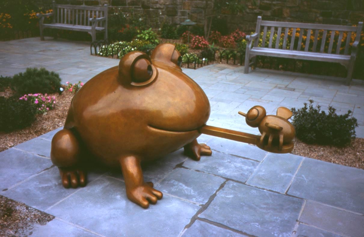 Large Frog &amp; Bee, Montefiore Children's Hospital, Bronx, NY