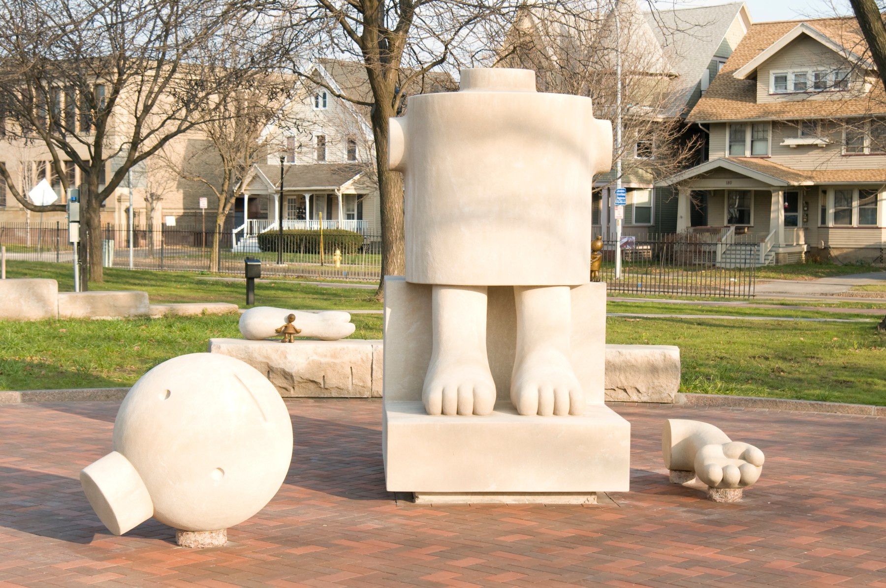 Creation Myth, Centennial Sculpture Park, Memorial Art Gallery, University of Rochester, Rochester, NY