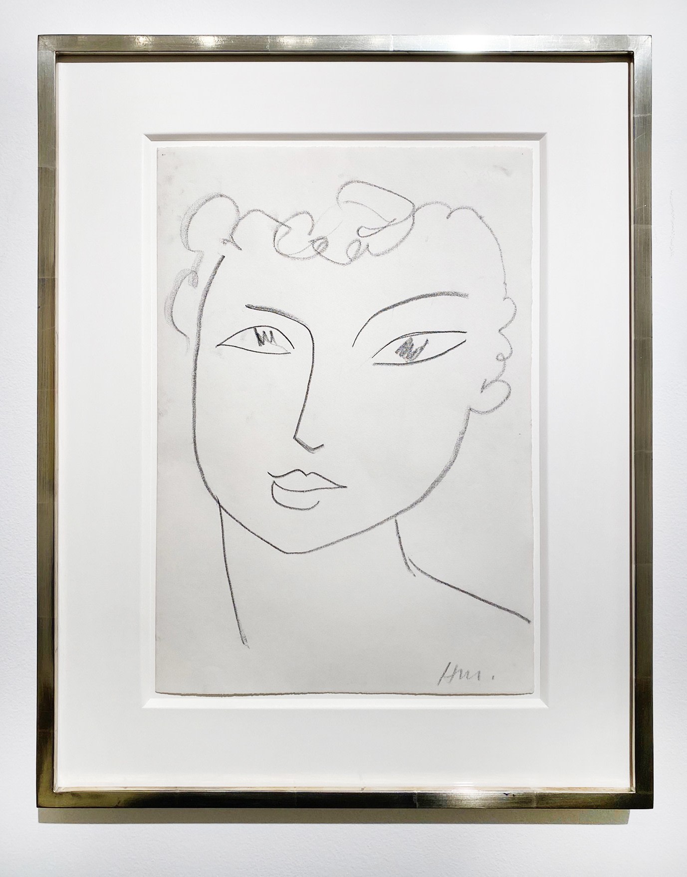Henri Matisse, T&ecirc;te, 1951