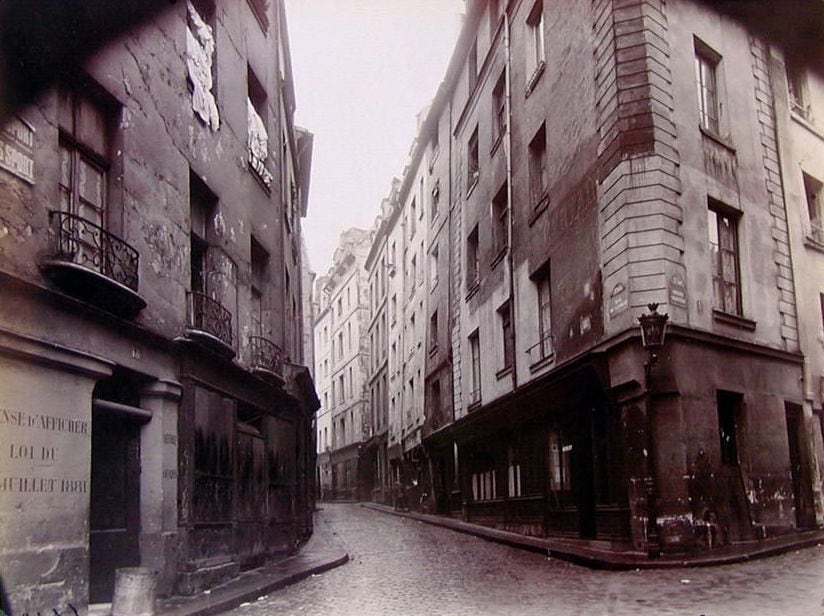 Eug&egrave;ne Atget, Rue Lanneau, 1925