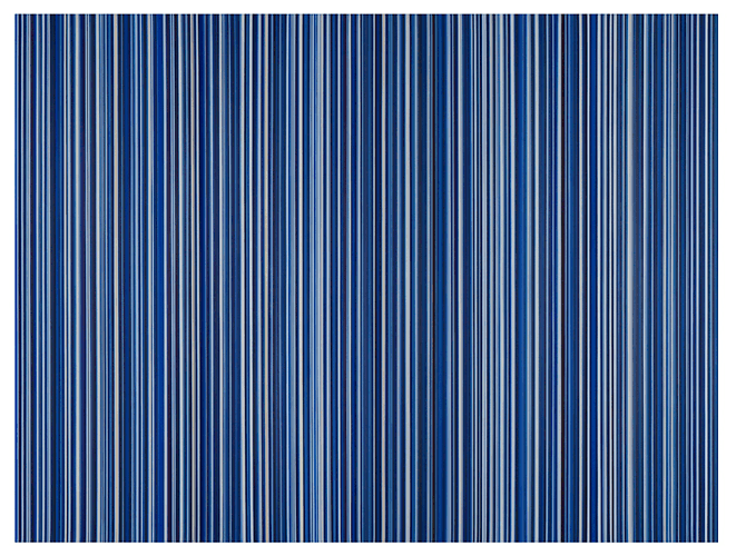 Stripes Nr. 73 and 74, 2014 Oil on canvas (diptych) 72 x 96 inches