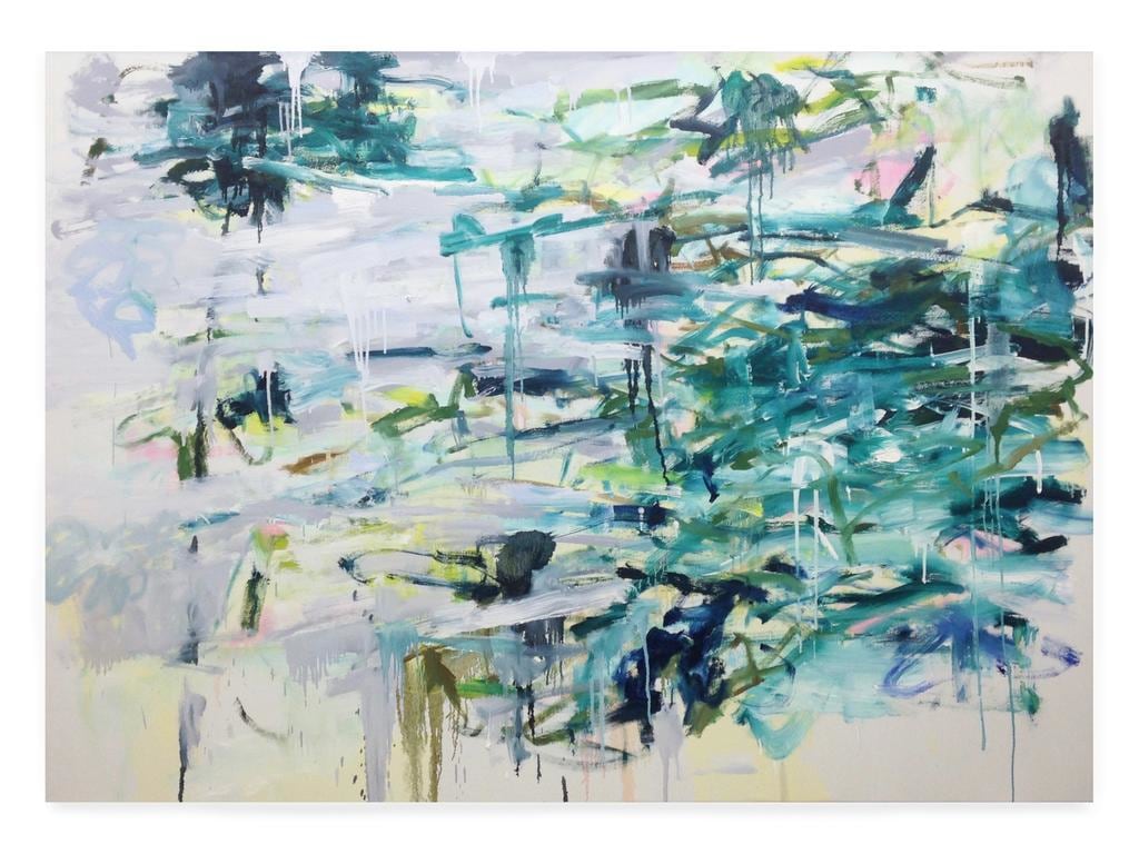 Dime Lake, 2015, Acrylic On Canvas