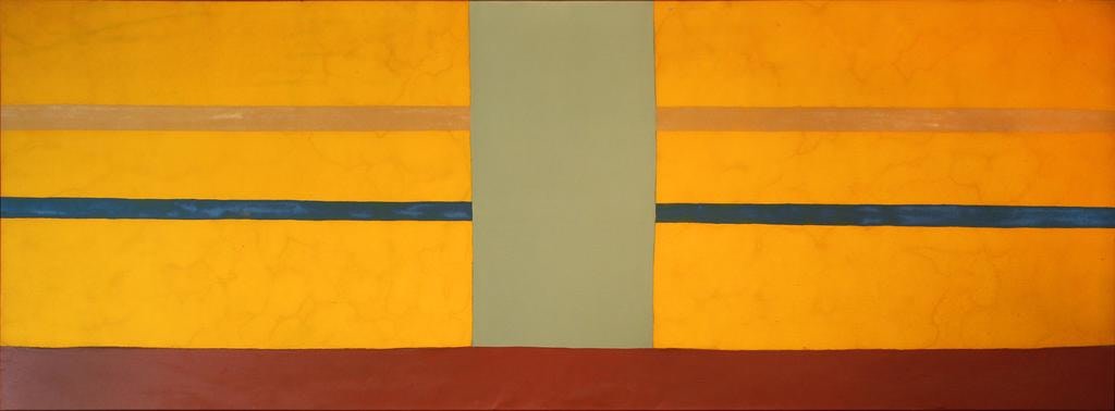 Dan Christensen,&nbsp;Yellow Bumper, 1970, Enamel and Acrylic&nbsp;on Canvas