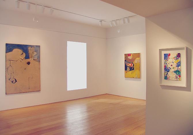 Installation view, Bella Pacifica: Bay Area Abstraction, 1946-1963: A Symphony in Four Parts, 2011