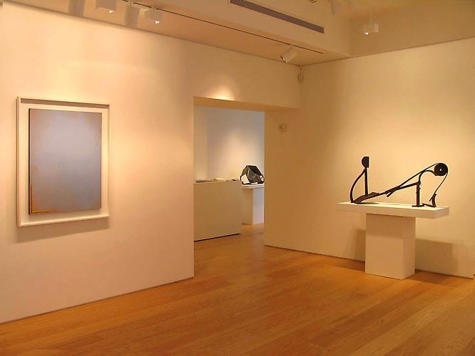 Installation view, Jules Olitski &amp;amp; Anthony Caro: Making Art as Naked as Possible, 1964-1978, 2011