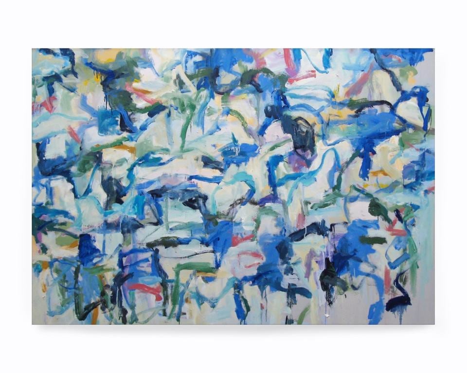 Blue Basket, 2014, Oil on Canvas