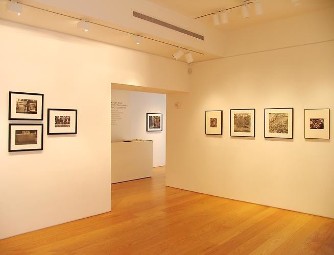 Installation view, Atget and Contemporary Photography, 2010