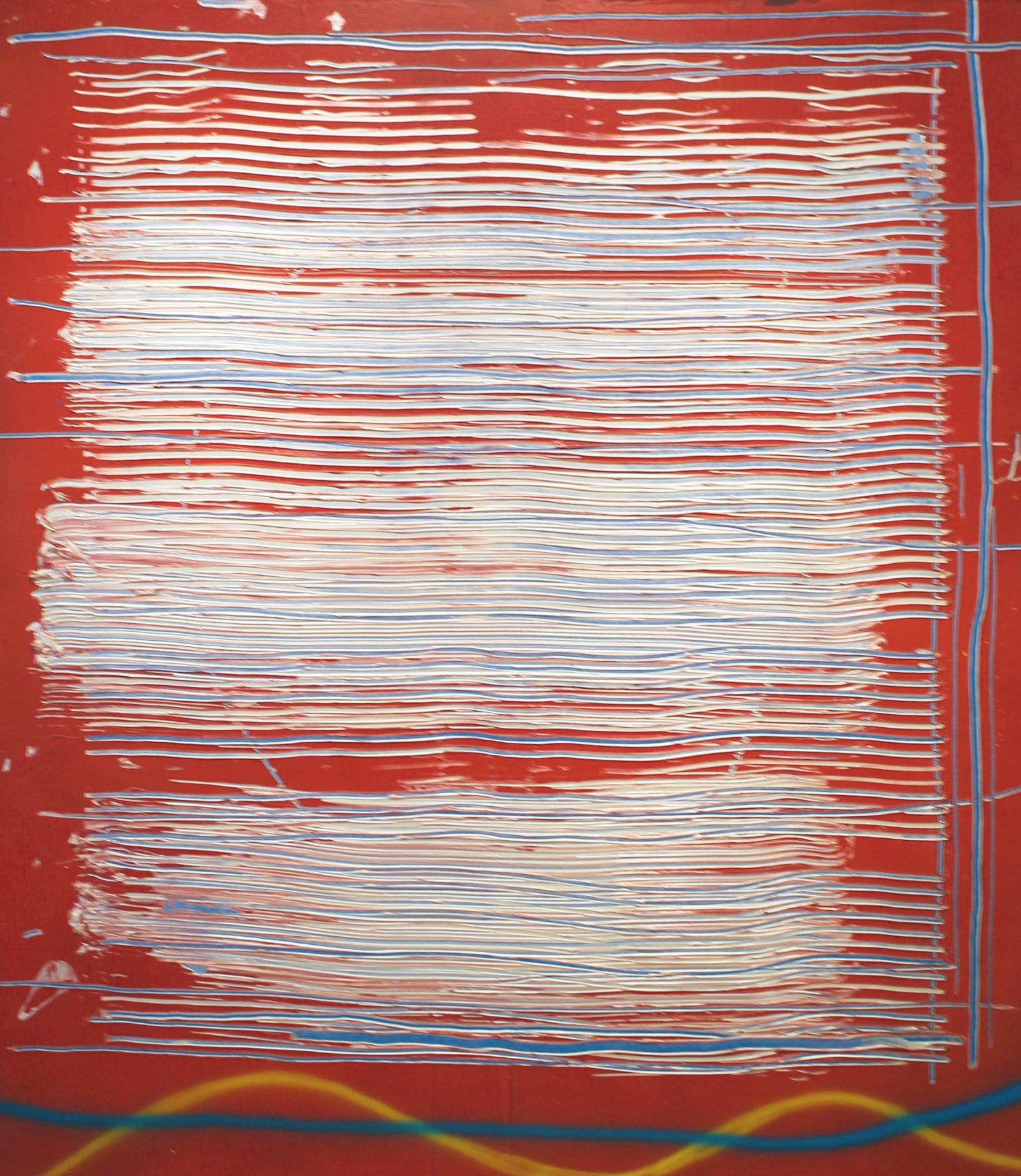 Liberty, 1987 Acrylic on canvas 80 x 68 inches
