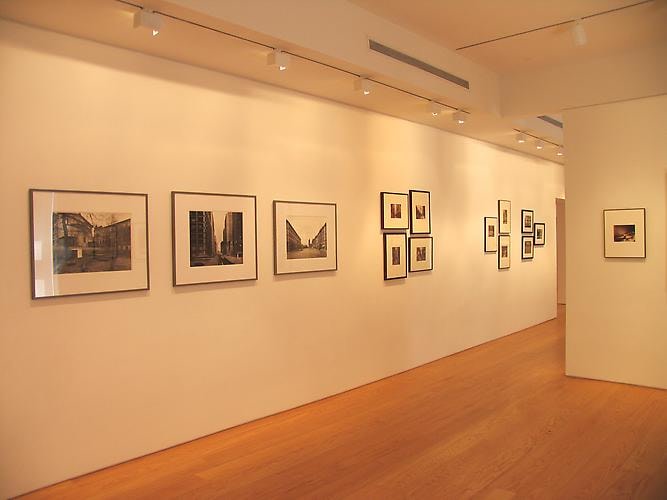 Installation view, Atget and Contemporary Photography, 2010