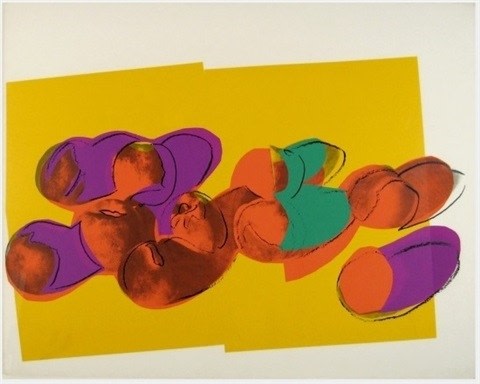 Unique Space Fruit by Andy Warhol at Hg Contemporary Art Gallery