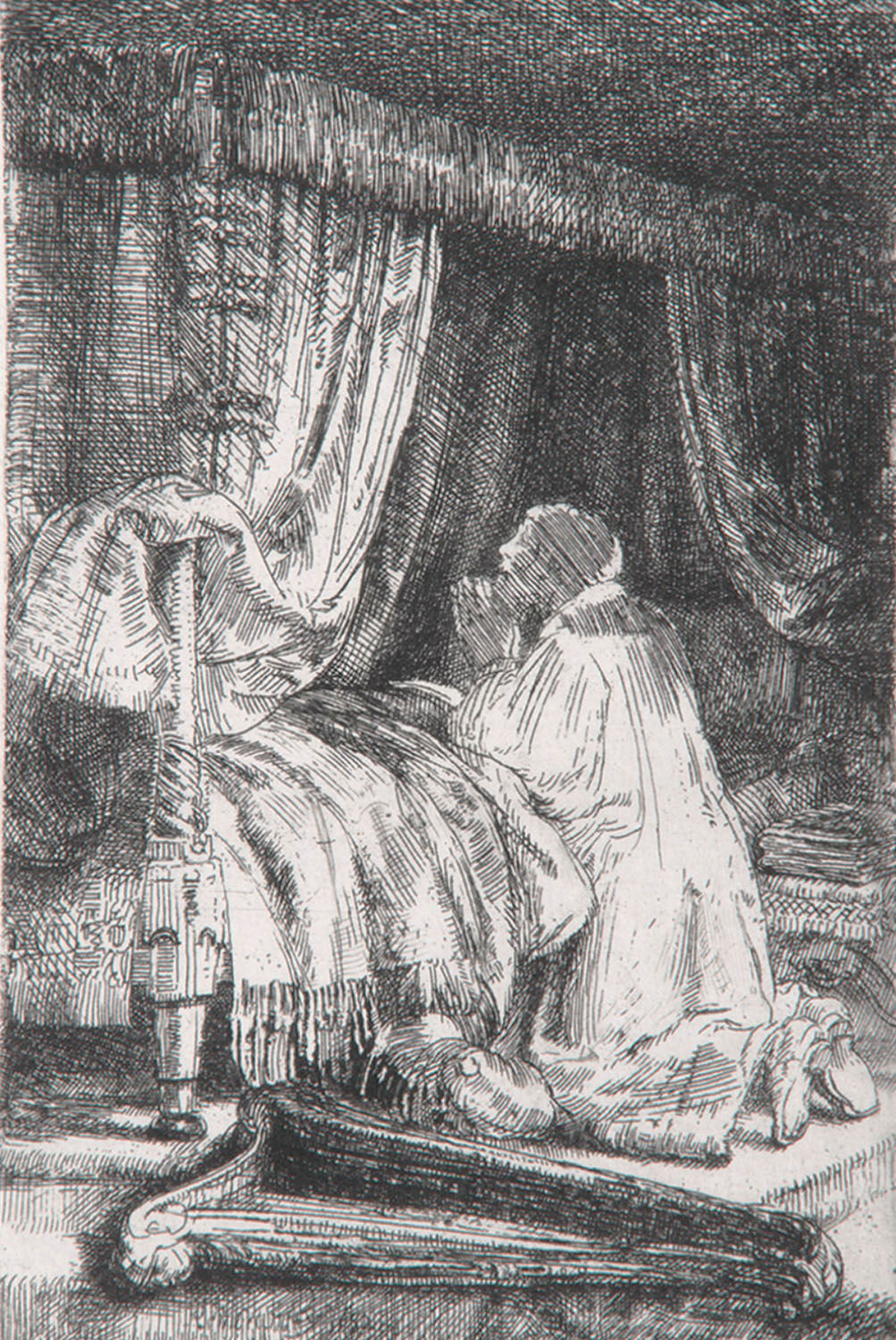Rembrandt - David in Prayer