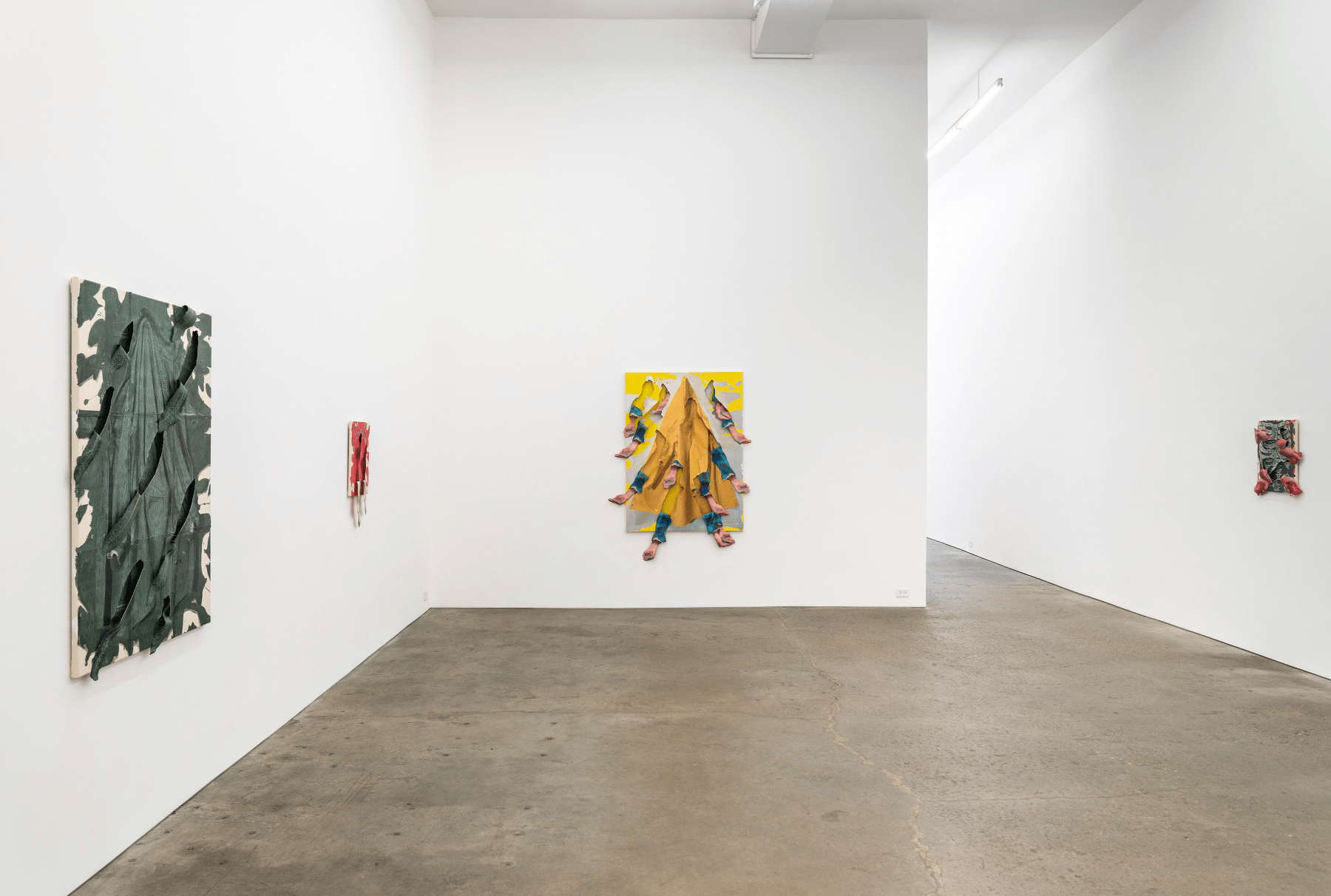 David Kennedy Cutler,&nbsp;Muscle Memory, installation view at Derek Eller Gallery, New York&nbsp;