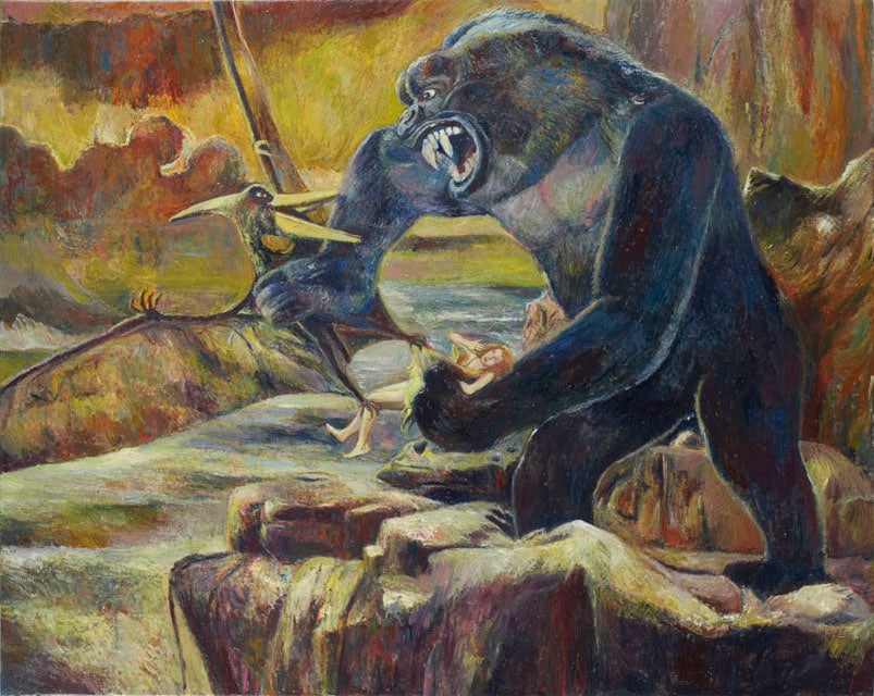 King Kong,&nbsp;2006, oil on linen