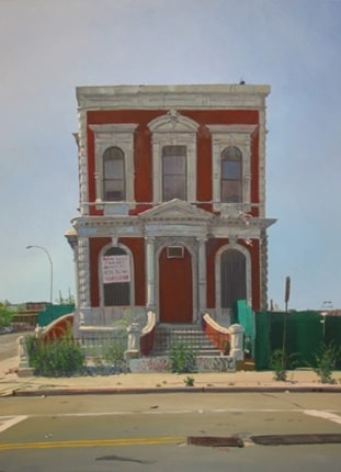 Andrew Lenaghan Red Building at 3rd Street and 3rd Avenue, 2006