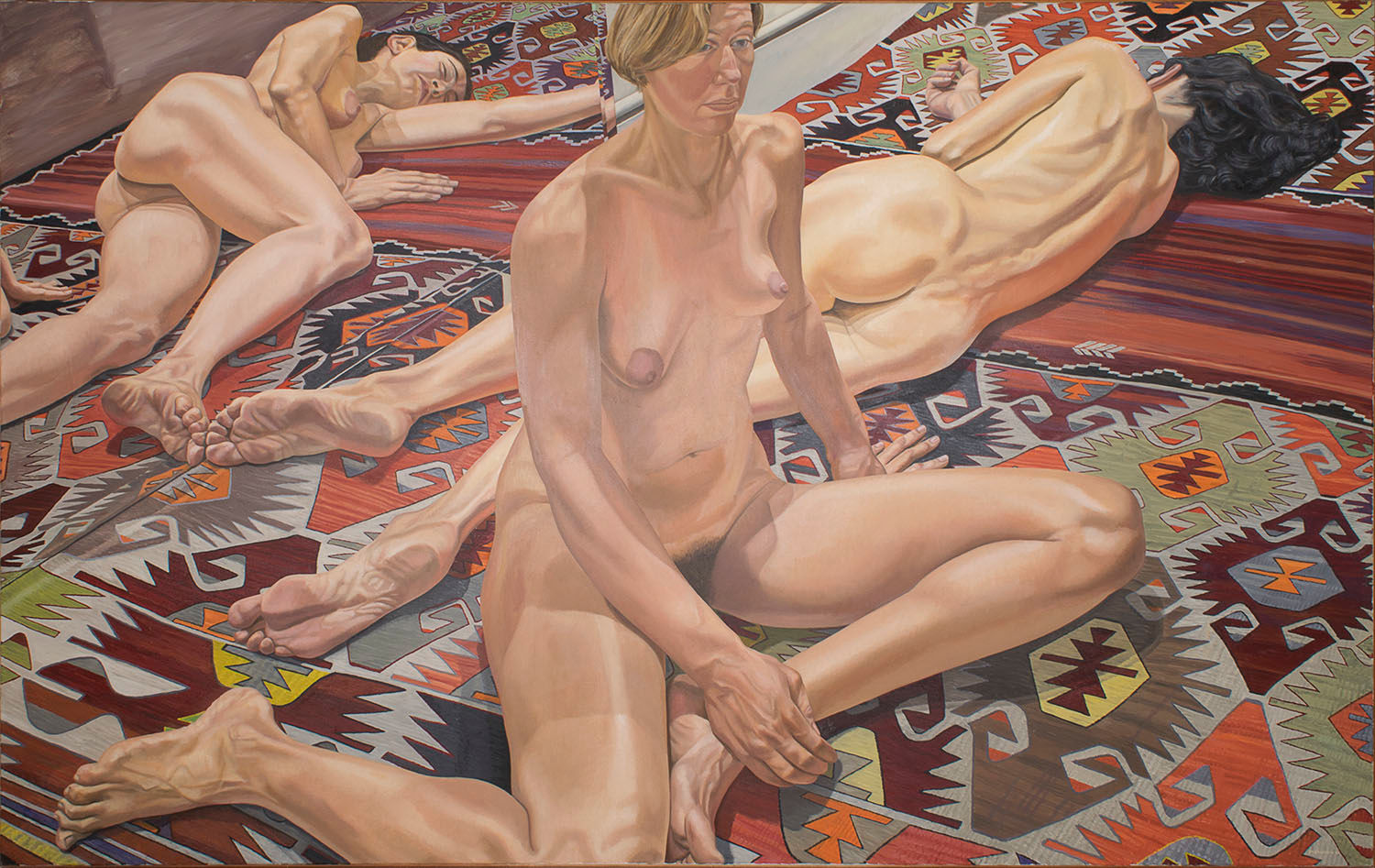 Philip Pearlstein, Two Models and Reflections, 1985