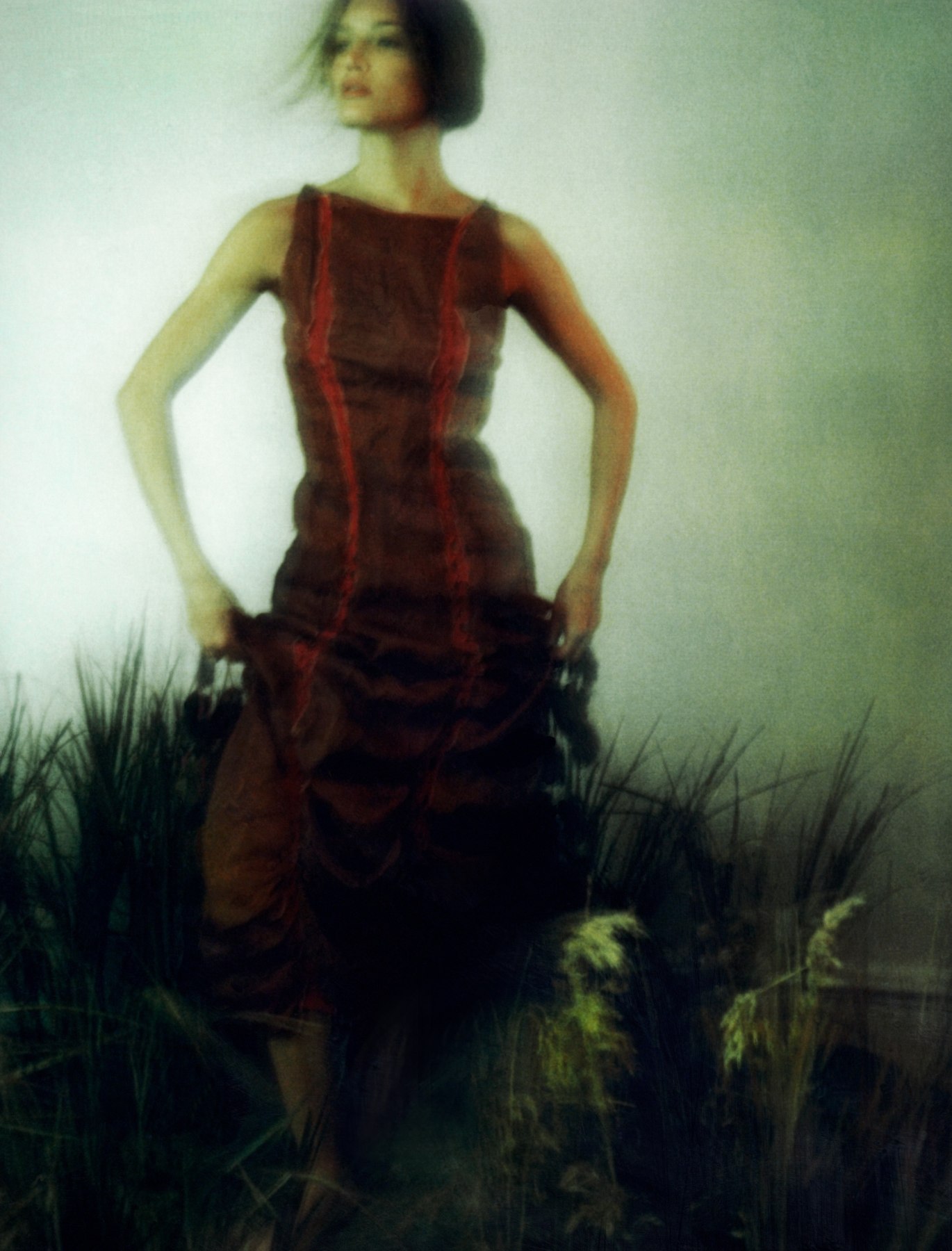 Patrick de Warren, Awoken Dream, Girl in Field 3, 2000, Sous Les Etoiles Gallery