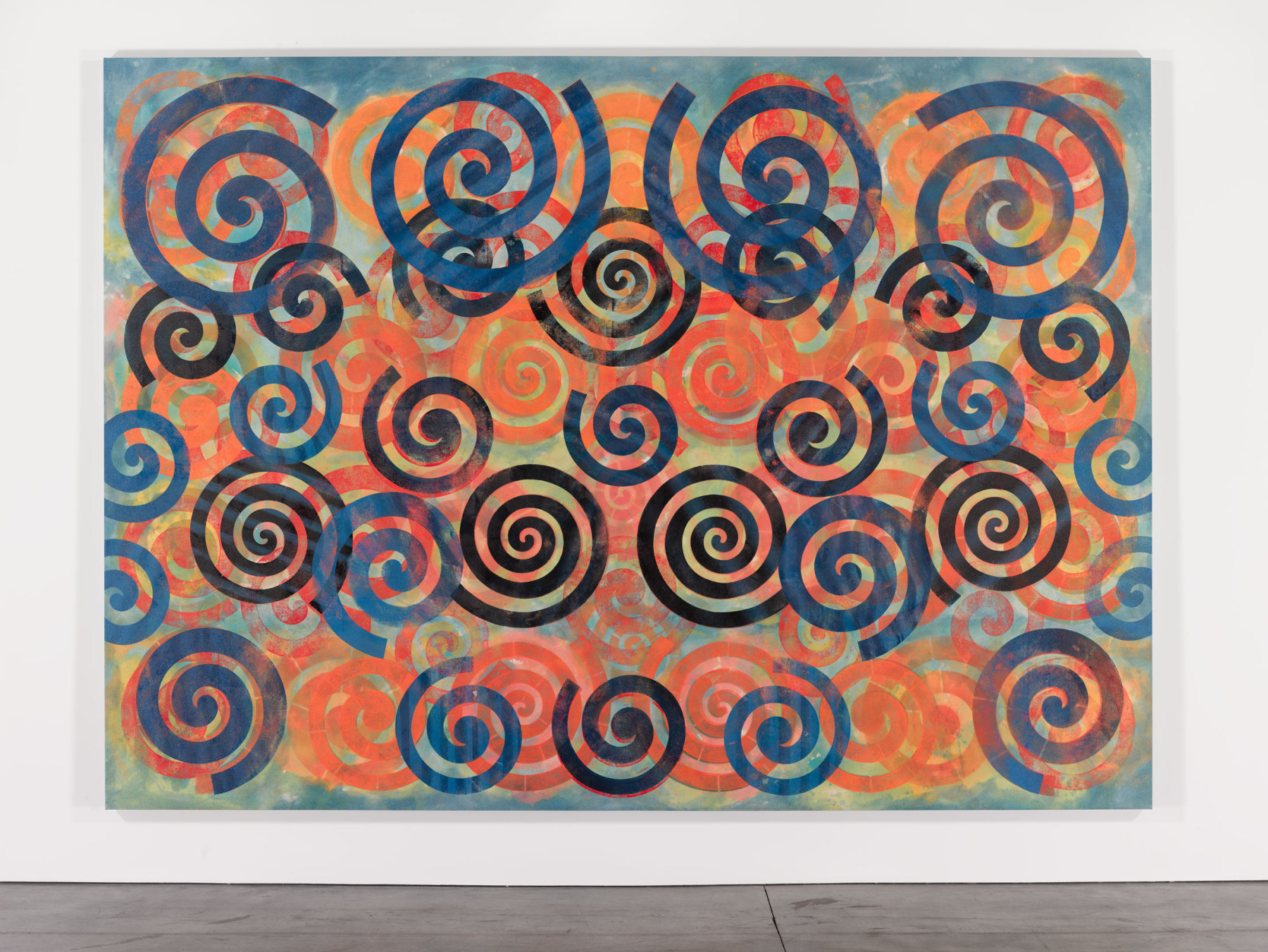 Philip Taaffe Spiral Painting II, 2015&nbsp;