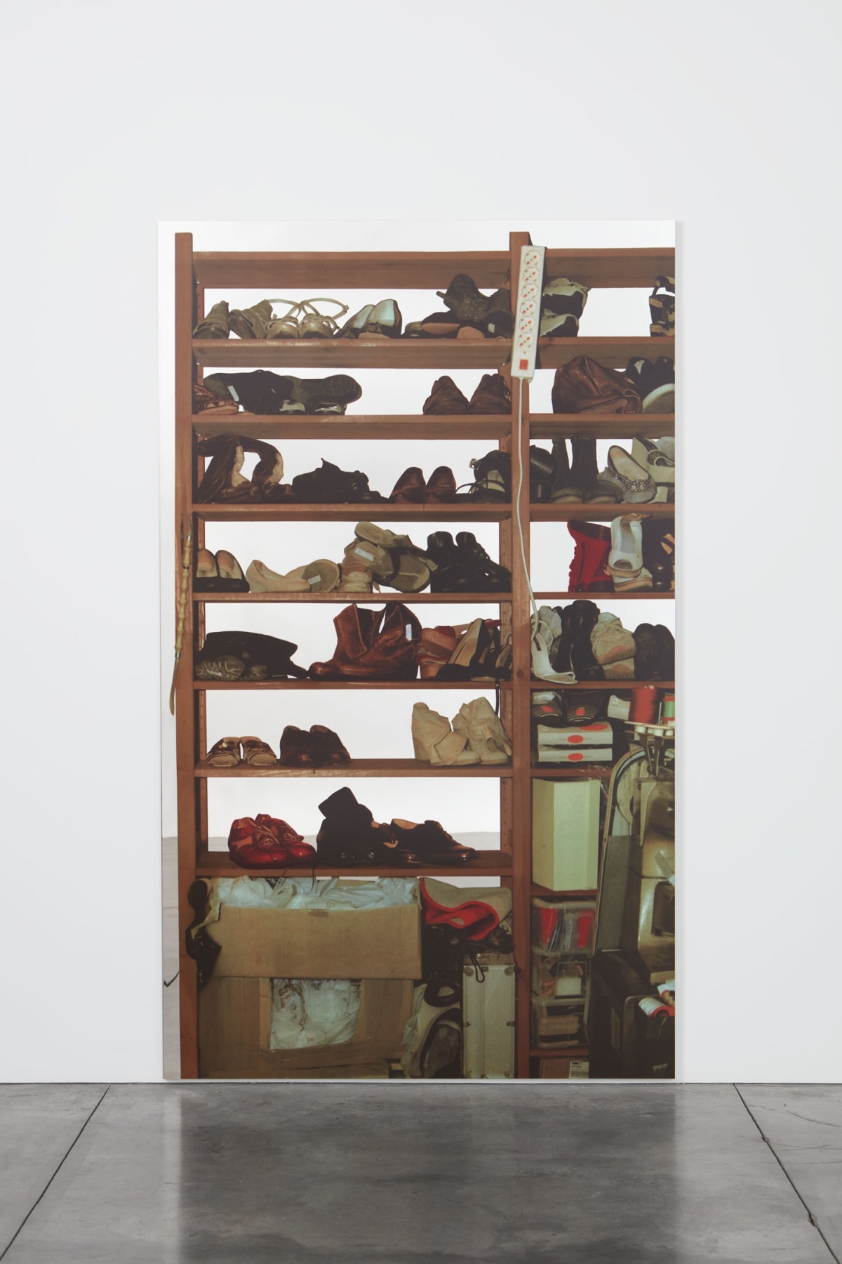 Michelangelo Pistoletto Scaffali &ndash; calzature, 2015&nbsp;