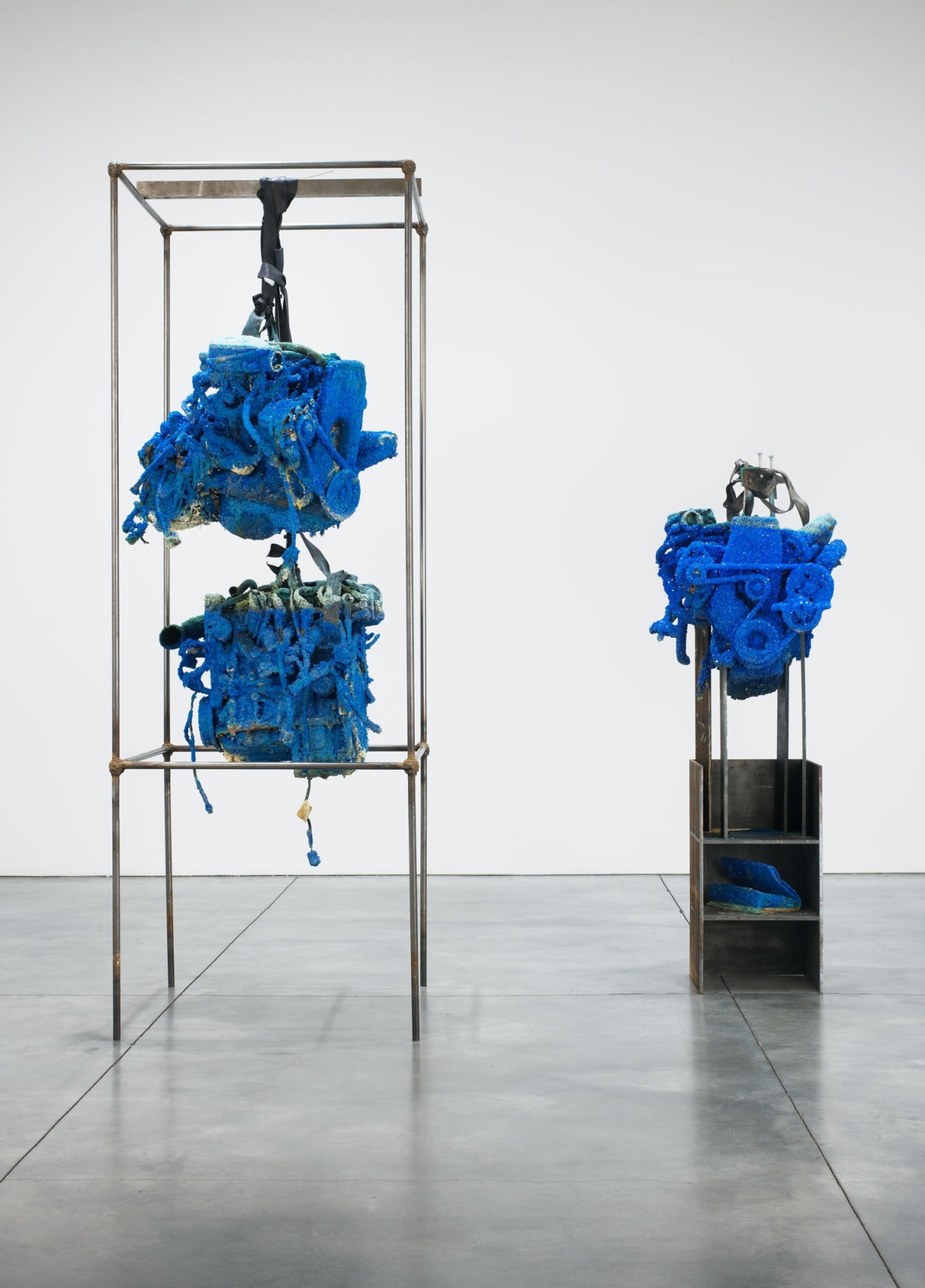 Roger Hiorns, Installation view