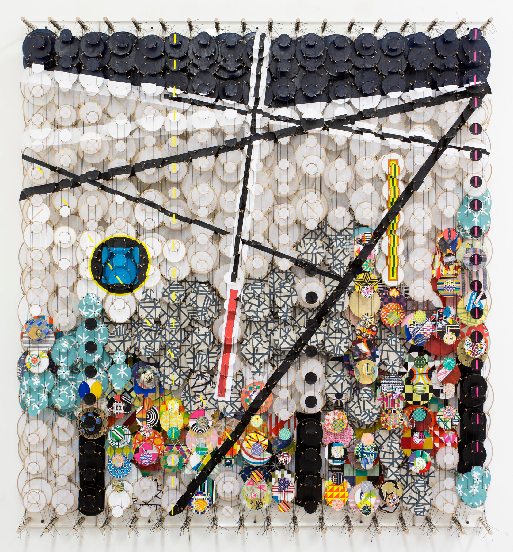 Jacob Hashimoto Impossible Barriers to the Cosmos, Logical and Absolute, 2016