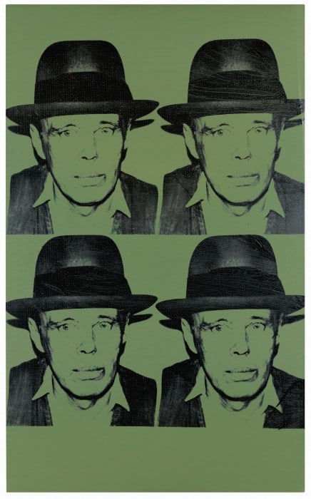 ANDY WARHOL, Portrait of Joseph Beuys, 1980