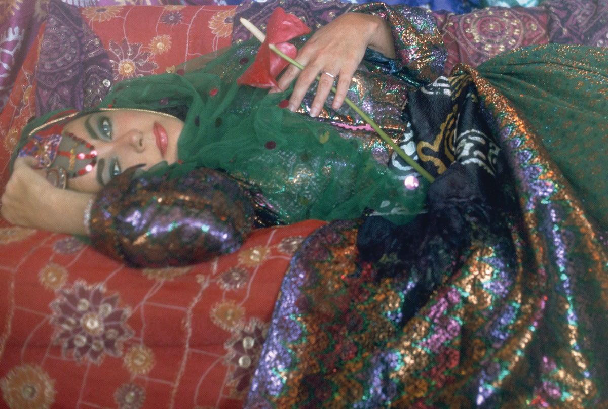 Firooz Zahedi, Elizabeth Taylor Dressed as an Odalisque I, 1976,&nbsp;Printed 2011