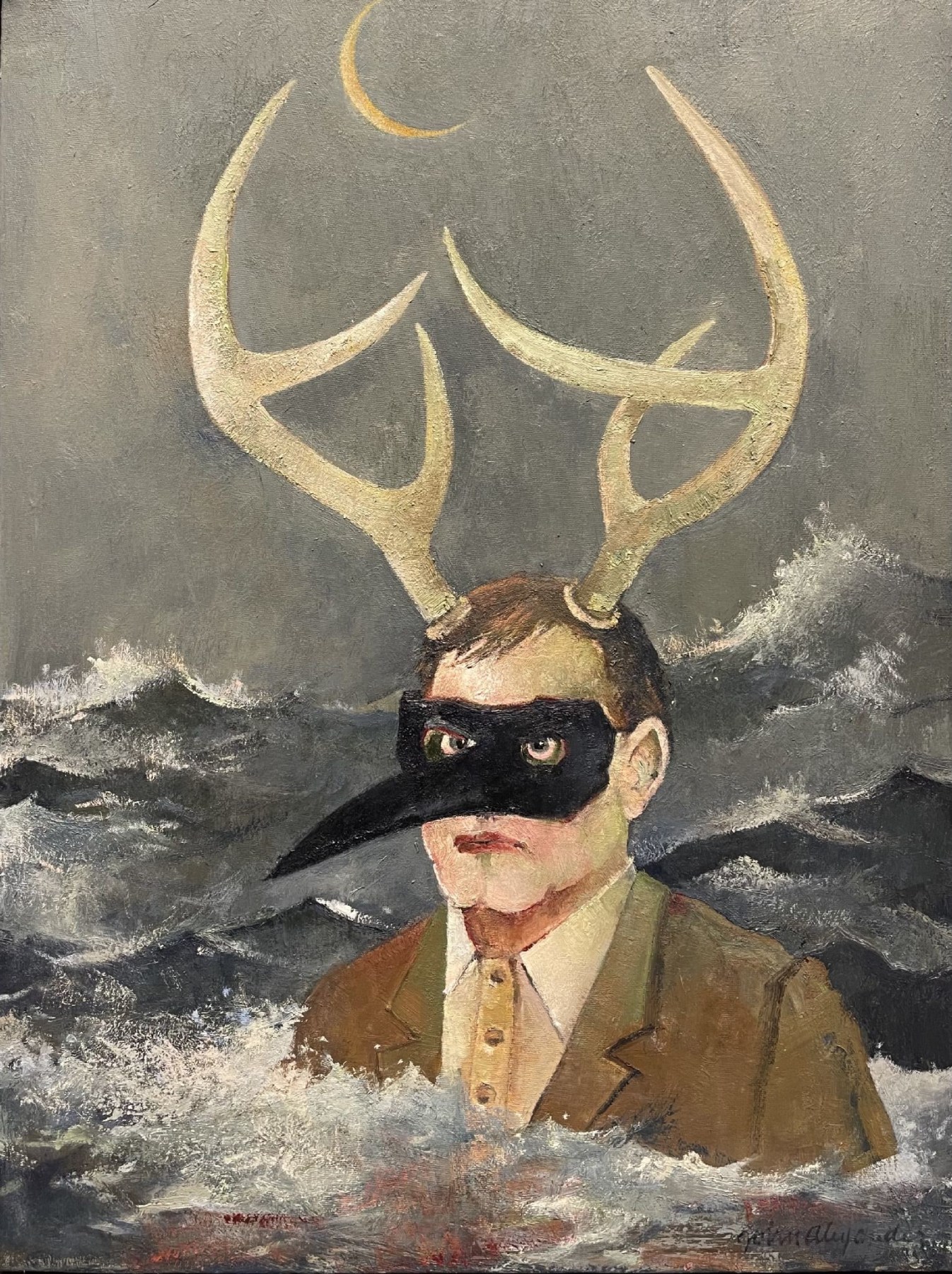 John Alexander Man With Issues, 2021