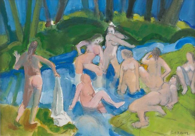 Bathers After Cezanne II