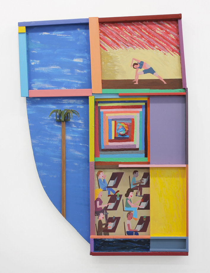 Chris Johanson, Los Angeles Painting Number 1 of 2015, 2015