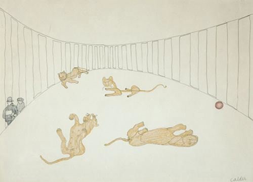 Alexander Calder Lion Cage