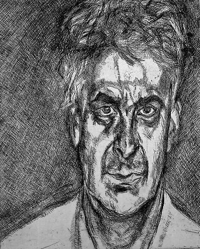 Lucian Freud Portrait Head
