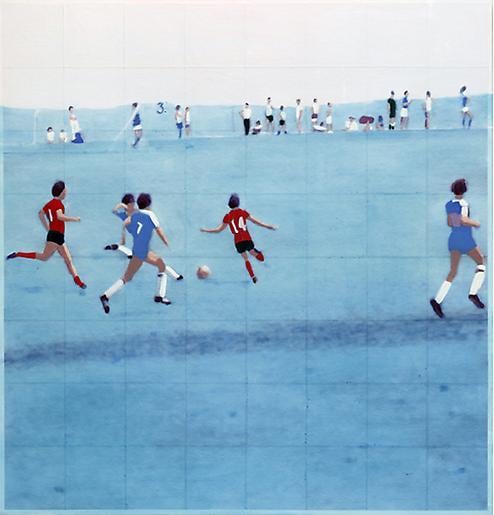 Isca Greenfield-Sanders Field and Hollow Road II, 2010