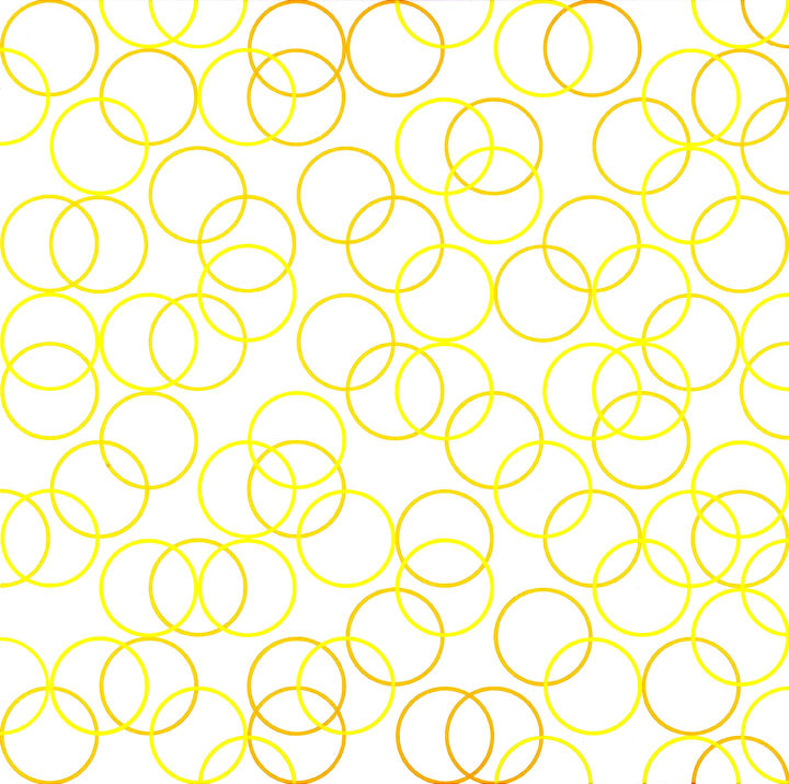 Bridget Riley, Two Yellows, Composition with Circles 2,&nbsp;2011