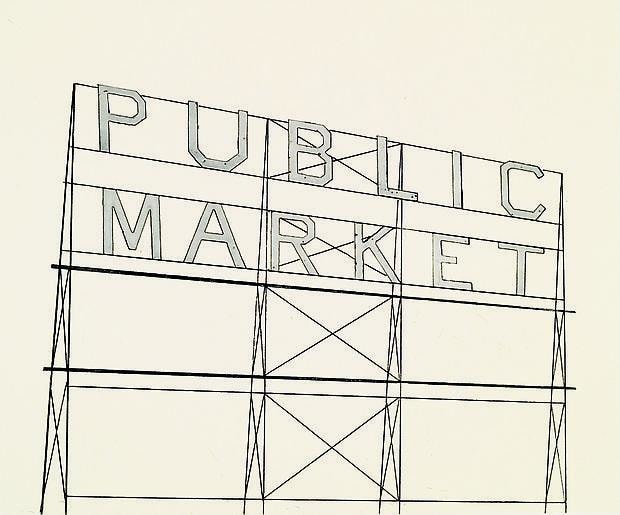 Ed Ruscha Public Market