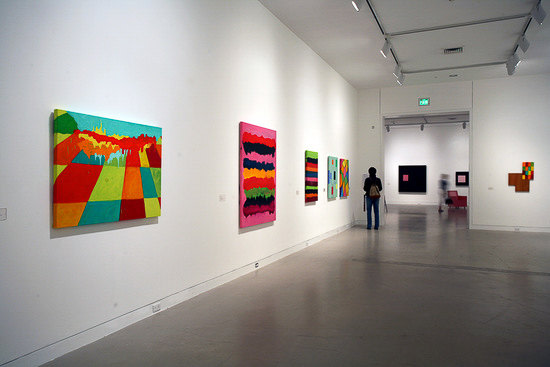 Mary Heilmann, To Be Someone Orange, County Museum of Art, 2007