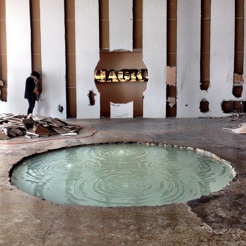 Doug Aitken, Installation view: 100 YRS (part 2), 2013, 303 Gallery
