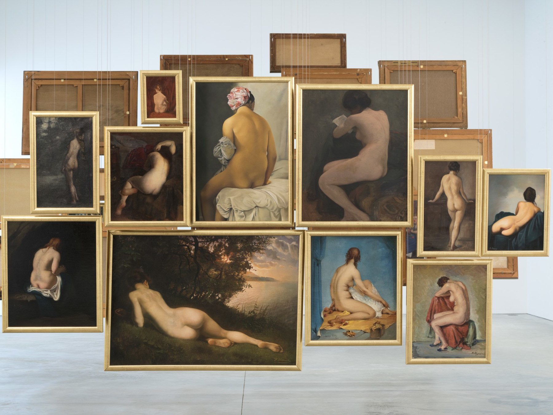 Hans-Peter Feldmann, Back of the nude woman