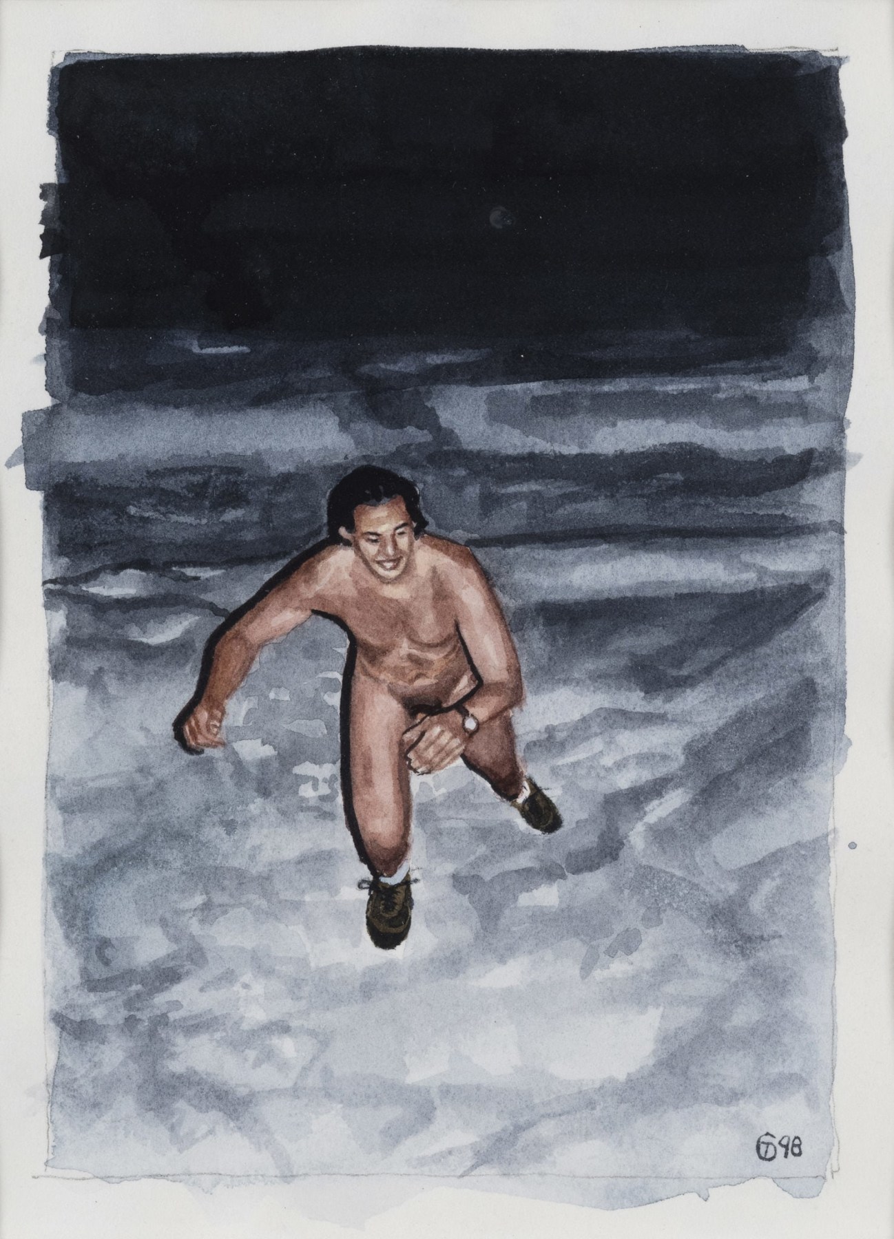 Tim Gardner, Untitled (Naked Runner)
